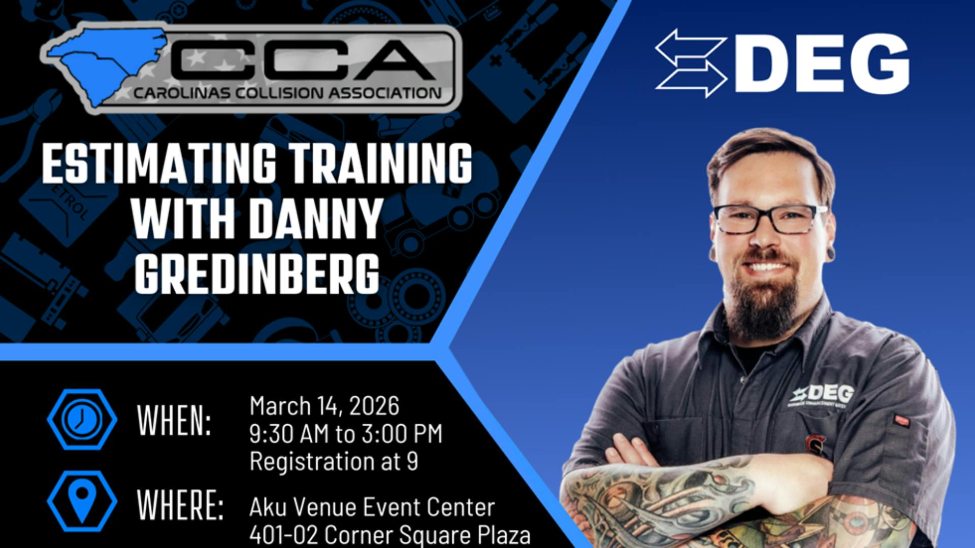 Carolina's Collision Association estimating event