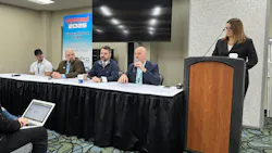 NORTHEAST 2026 kicked off the events on March 21 with a panel on using your right to appraisal, moderated by Liz Stein. Kyle Bradshaw, Justin Lewis, Sean Preston, and Jerry McNee shared tips on how to educate customers and use the appraisal process to make sure everyone is on the same page. Stein said themes of the panel largely included educating the consumer, the importance of documentation for every repair, and getting involved in the shop associations to help elevate the industry. NORTHEAST 2026 kicked off the events on March 21 with a panel on using your right to appraisal, moderated by Liz Stein. Kyle Bradshaw, Justin Lewis, Sean Preston, and Jerry McNee shared tips on how to educate customers and use the appraisal process to make sure everyone is on the same page. Stein said themes of the panel largely included educating the consumer, the importance of documentation for every repair, and getting involved in the shop associations to help elevate the industry.