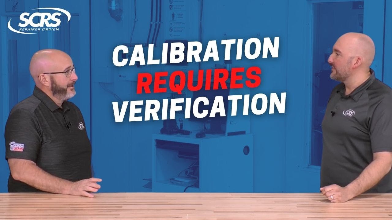 SCRS Quick Tip: Calibration Requires Verification