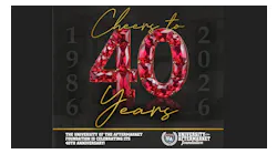 UAF 40 years Logo