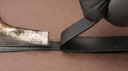 4Plastic strips are flexible and absorbent to stress and impact, while still being easy to shape and blend into the original part. 4Plastic strips are flexible and absorbent to stress and impact, while still being easy to shape and blend into the original part.