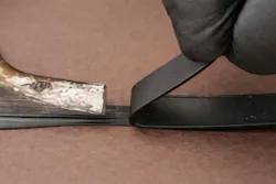 4Plastic strips are flexible and absorbent to stress and impact, while still being easy to shape and blend into the original part. 4Plastic strips are flexible and absorbent to stress and impact, while still being easy to shape and blend into the original part.