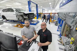 BRIGHT LIGHTS, BIG FACILITY— Cleanliness and organization modeled on a dealership service department are CDE Collision Center features. BRIGHT LIGHTS, BIG FACILITY— Cleanliness and organization modeled on a dealership service department are CDE Collision Center features.