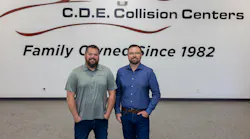 What began as a three-man operation is now over 200 strong, with 16 shops across northern Illinois and Indiana, making CDE Collision Center one of the largest independent MSOs in the country. Brothers Brian and Eric Freiberg are second-generation partners and help lead the organization. What began as a three-man operation is now over 200 strong, with 16 shops across northern Illinois and Indiana, making CDE Collision Center one of the largest independent MSOs in the country. Brothers Brian and Eric Freiberg are second-generation partners and help lead the organization.