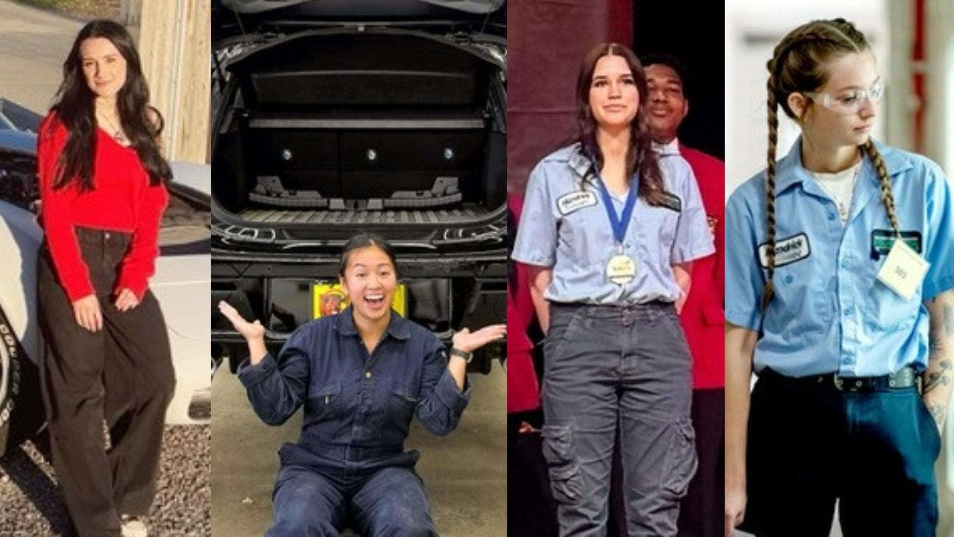 Jolie Keigley, Jacqueline Nguyen, Olivia Dellinger, and Leah Clark are four of the 39 scholarship winners announced by the Women's Industry Network for 2026.
