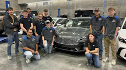 PROFESSIONALIZING PROGRAMS: CREF, Ford Motor Company, the Collision Engineering Career Alliance, and I-CAR partnered to provide 31 late-model Ford vehicles to 16 educational institutions across the country, including Metropolitan Community College, in Elkhorn, Nebraska PROFESSIONALIZING PROGRAMS: CREF, Ford Motor Company, the Collision Engineering Career Alliance, and I-CAR partnered to provide 31 late-model Ford vehicles to 16 educational institutions across the country, including Metropolitan Community College, in Elkhorn, Nebraska