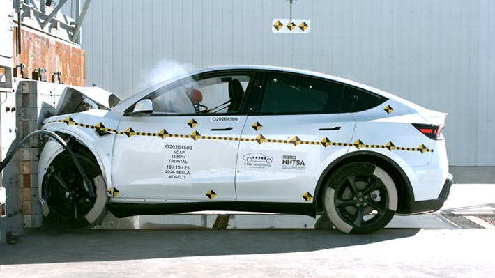 NHTSA Tesla Y Safety Test