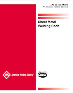 Figure 7: The I-CAR welding programs were originally based on an AWS Sheet Metal Welding Code. Figure 7: The I-CAR welding programs were originally based on an AWS Sheet Metal Welding Code.