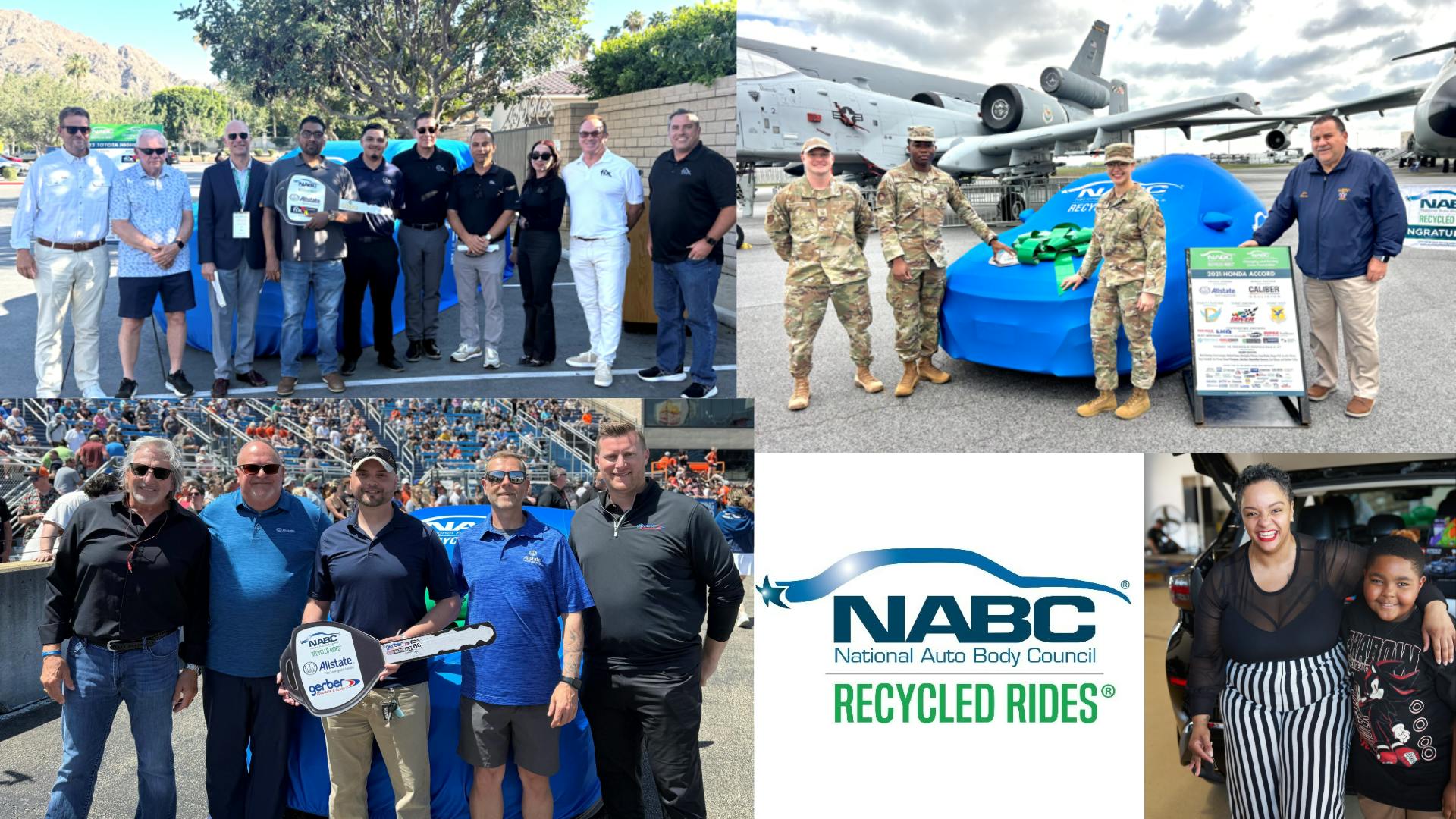 The National Auto Body Council Recycled Rides program delivered vehicles to deserving recipients across the country over the past week.