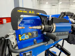 PRO Tools: The Pro Spot i4s Smart Spot Welder is one of several Pro Spot tools Hertrich technicians use at the Middletown shop.