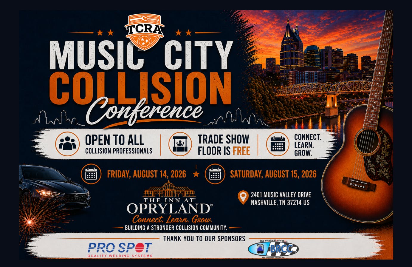 Music City Conference Banner