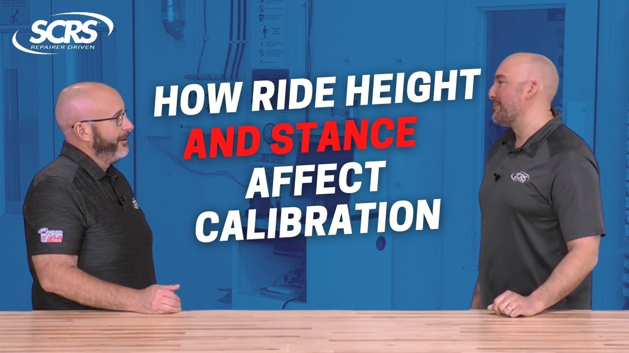 SCRS Quick Tip: How Ride Height and Stance Affect Calibration