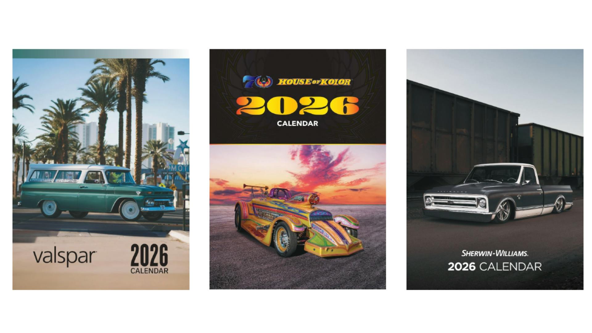 Sherwin Williams 2026 Calendar Covers