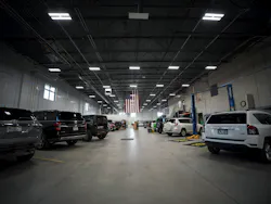 OPTIMAL ORGANIZATION: The shop is optimized for efficient workflow and technician work experience.
