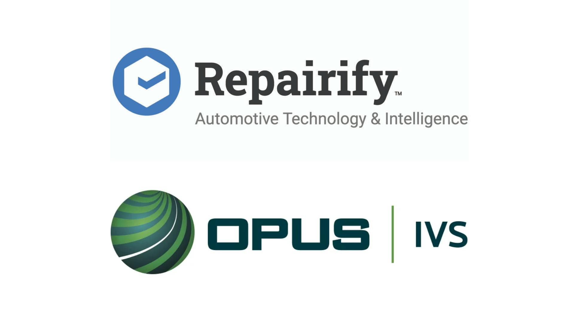 Opus IVS and Repairify logos