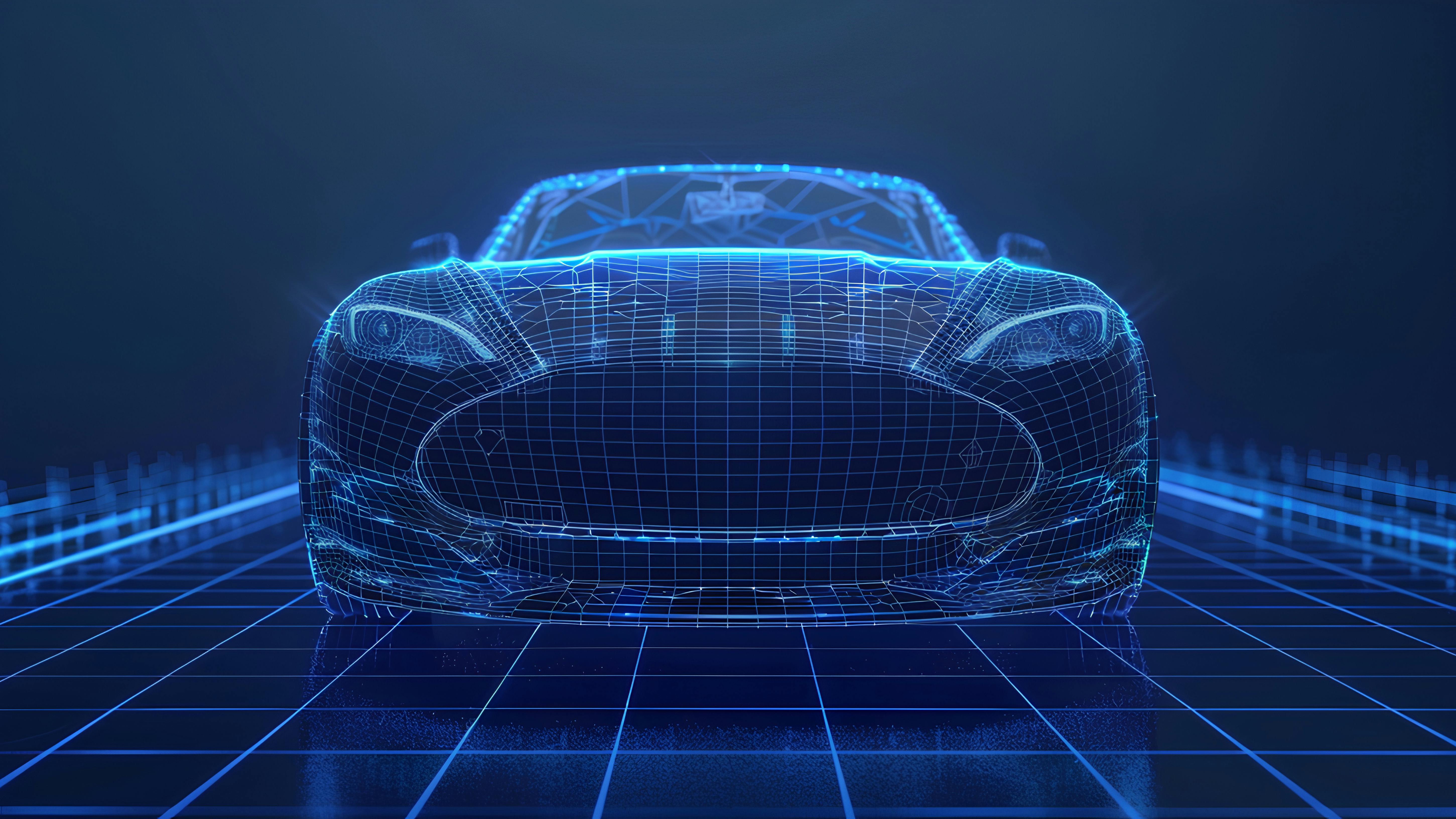 High-tech car grid