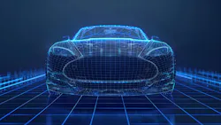 High-tech car grid