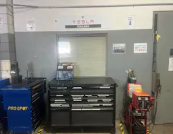 organized equipment area