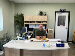 FAMILY BUSINESS: Jake Bell is the second-generation owner of Bell's Body Shop. His father, Mark Bell, started the business in 1981.