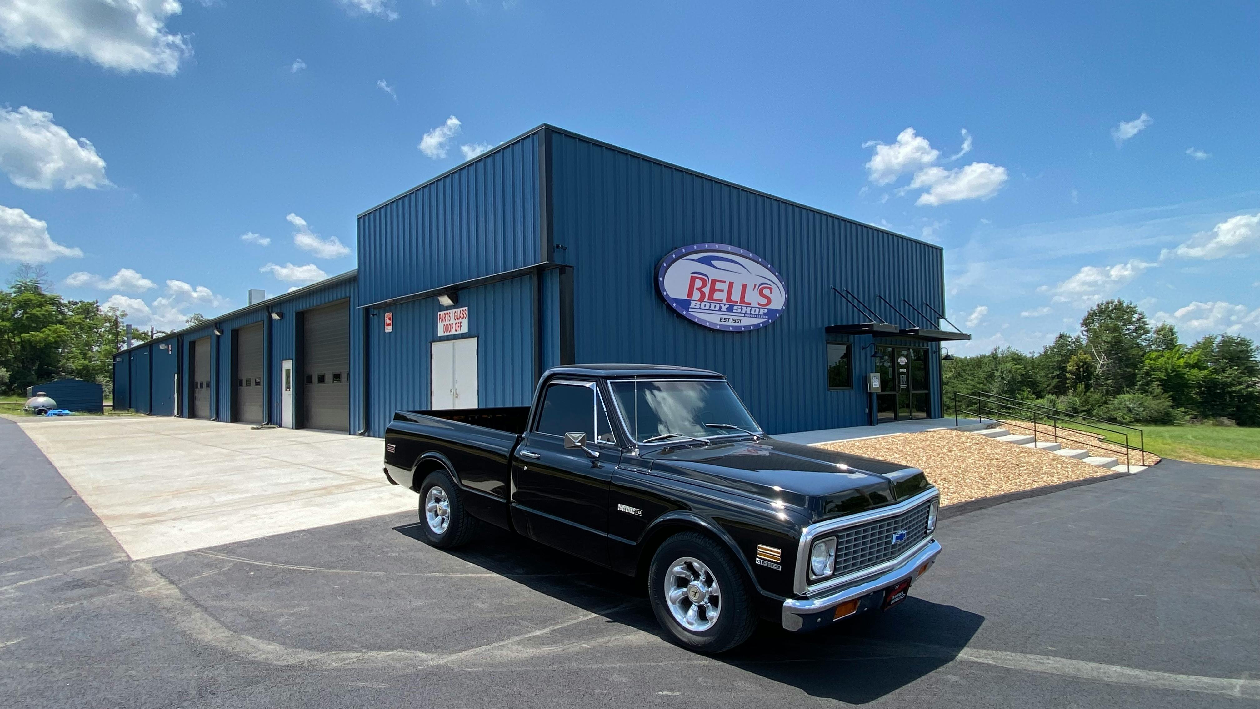 REBUILT BETTER THAN EVER: Bell's Body Shop successfully rebuit itself after it was hit by a tornado in 2025.