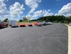FRESH ASPHALT: The shop has a freshly paved and expanded parking lot for customers.