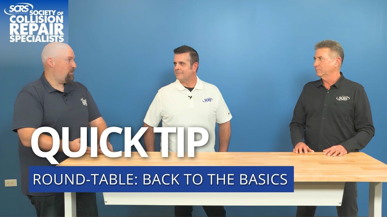 SCRS Quick Tip: Back to the Basics