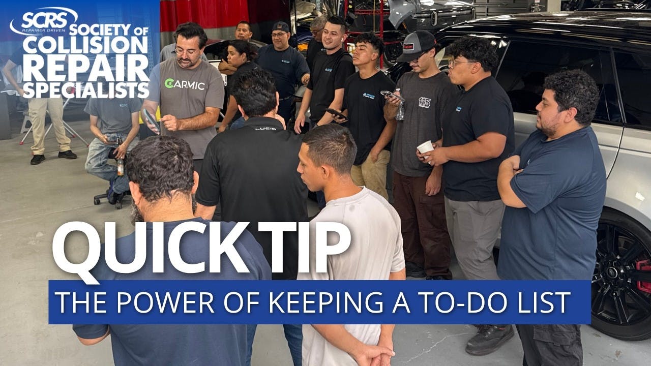 SCRS Quick Tip: The Power of Keeping a To-Do List