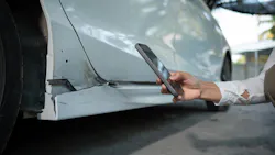 Phone app car damage