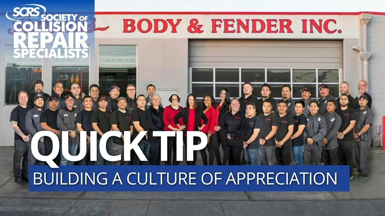SCRS Quick Tip: Building a Culture of Appreciation